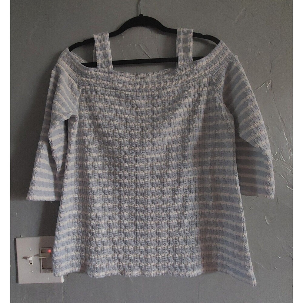 KUT From The Kloth Tops Of The Shoulder, 3/4 Sleeve, Women L,18 Inch Of Armp To